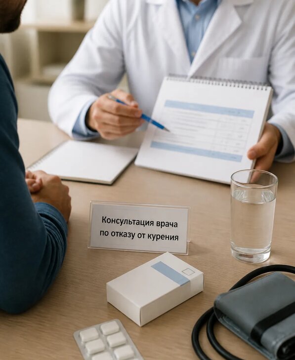 Консультация врача по отказу от курения для взрослых в Россоши